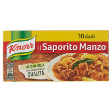 Knorr il Saporito Manzo 10 dadi 100 g, używany na sprzedaż  Wysyłka do Poland