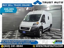 2021 ram promaster for sale  Sykesville