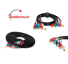 Cabo componente áudio vídeo 5 RCA macho para 5 RCA macho TV A/V DVD pacote múltiplo - LOTE comprar usado  Enviando para Brazil