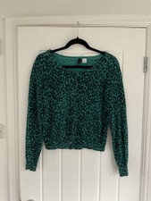 Leopard print cardigan for sale  ST. ALBANS