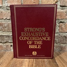 Strongs exhaustive concordance for sale  Peoria