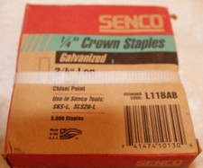 Senco galvanized crown for sale  Farmington