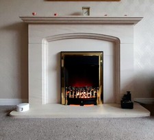 Stone fireplace surround for sale  OLDHAM