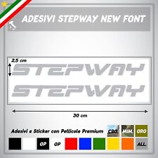 2 ADESIVI DACIA SANDERO STEPWAY Sportello Auto Decal Stickers Tuning Emblema comprar usado  Enviando para Brazil