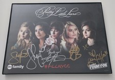 Foto autografada assinada por Pretty Little Liars membros do elenco principal de Nova York Comic Con autografada comprar usado  Enviando para Brazil
