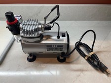 Mini compressor de ar portátil AC-18 alimentação por gravidade dupla ação pistão compressor de ar comprar usado  Enviando para Brazil
