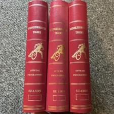 Programme binder middlesbrough for sale  THIRSK