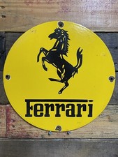 Vintage ferrari porcelain for sale  USA