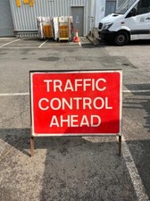 Traffic control ahead for sale  SLOUGH