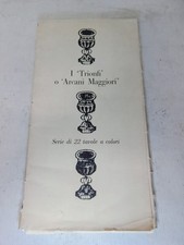 Trionfi arcani maggiori usato  Bologna
