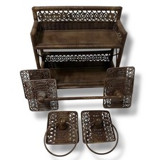 Vintage wicker bathroom for sale  Burlington