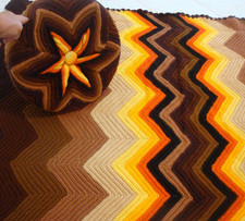 Vtg crochet afghan for sale  Lebanon