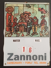 Zannoni carburanti calendario usato  Caravaggio