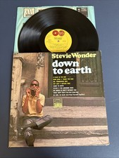 STEVIE WONDER - Down to Earth Tamla LP Vinyl VG/VG+  comprar usado  Enviando para Brazil