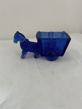 Blue glass donkey for sale  SKELMERSDALE