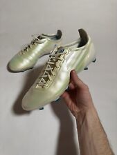 Chuteiras de futebol Adidas F50 Adizero TRX ultraleve relâmpago branco ciano - tamanho 9,5 comprar usado  Enviando para Brazil