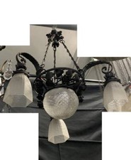 Lampadario liberty inizi usato  Torino