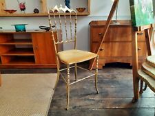 Chiavari brass chair for sale  LUDLOW