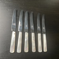 Perlmutt griff tischmesser gebraucht kaufen  Nordstemmen
