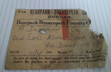 Railway wagon label for sale  BRADFORD