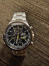 Cronógrafo Citizen Eco-Drive Blue Angels World AT8020-03L, usado comprar usado Cronógrafo Citizen Eco-Drive Blue Angels World AT8020-03L, usado comprar usado  Enviando para Brazil