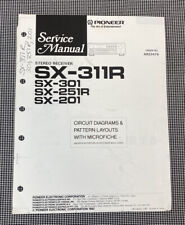 Usado, RECEPTOR ESTÉREO PIONEER SX-311R MANUAL DE SERVIÇO ORIGINAL J0586  comprar usado  Enviando para Brazil