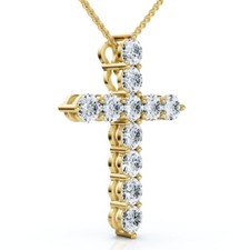 1.25ct diamond cross for sale  Libertyville