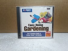 CD-ROM Easy Home Gardening Expert Software Windows 95 3.1 Multimídia NOVO LACRADO comprar usado  Enviando para Brazil