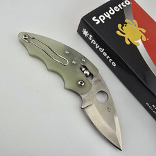 Spyderco poliwog natural for sale  Waterville