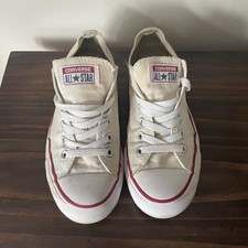 Tênis esportivo Converse Chuck Taylor All Star masculino tamanho 7.5 branco W7652 comprar usado  Enviando para Brazil