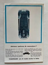 Cartolina volkswagen italia usato  Trieste