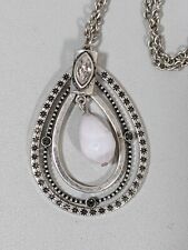 Silver tone teardrop for sale  Erie