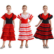 Girls flamenco costume for sale  SWANSEA