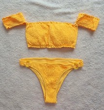 Bandeau bikini schulterfrei gebraucht kaufen  Münster