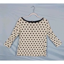 Blusa Tommy Hilfiger Feminina Média Manga 3/4 Branca Bolinhas Zíper Traseiro comprar usado  Enviando para Brazil