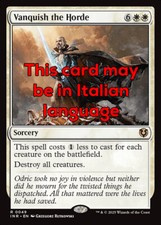 Mtg vanquish the usato  Italia