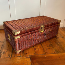 Oriental rectangle basket for sale  FAREHAM