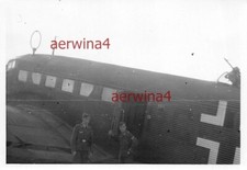 Soldati Al Aereo Ju 52 Con MG - 15 Aeroporto Amiens Glisy Francia comprar usado  Enviando para Brazil