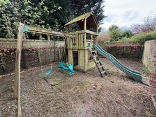 Wooden climbing frame for sale  BURY