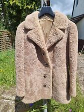 Lammfellmantel beige damen gebraucht kaufen  Wolfsburg