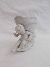 Antique capodimonte cherub d'occasion  Expédié en Belgium