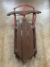 Antique wooden sled for sale  Dover