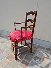 Fauteuil provençal ancien d'occasion  Neuville-aux-Bois