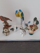 Lot oiseaux porcelaine d'occasion  Valras-Plage