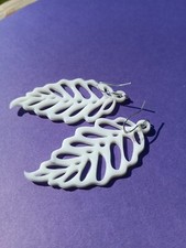 Skeleton leaf earrings for sale  HARLOW