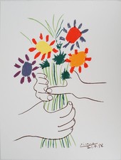 Pablo picasso bouquet d'occasion  Paris XX