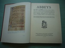 Abbeys m.r. james for sale  DORCHESTER