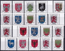 Lettland postfrisches lot gebraucht kaufen  Deutschland
