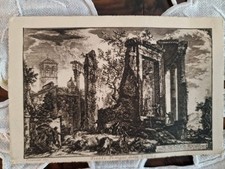Cartolina piranesi tivoli usato  Bologna