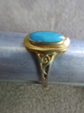 Bague fantaisie cabochon d'occasion  Pézilla-la-Rivière
